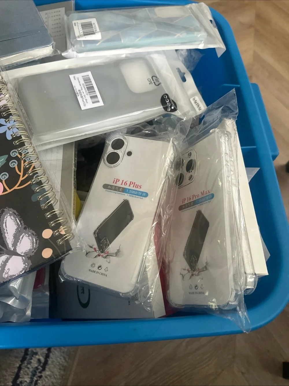 Assorted Phone Cases & Accessories Bundle - Floral and White